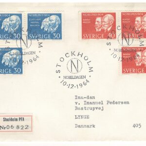 10121964 1904 års Nobelpristagare 1964, Stockholm