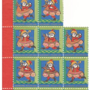 Julemærke 1968, Danmark (ikke helt ark)