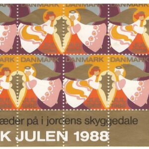 Julemærke 1988, Danmark (ikke helt ark)