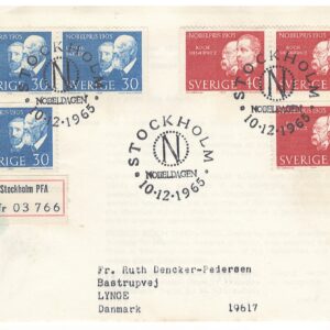 10121965 1905 års Nobelpristagare 1965, Stockholm