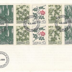 04061968 Nordiske vildblommer 1968, Stockholm