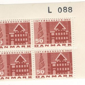 4-blok 50 øre dk-0456 L088