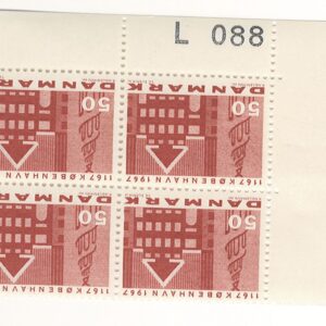 4-blok 50 øre dk-0456 L088