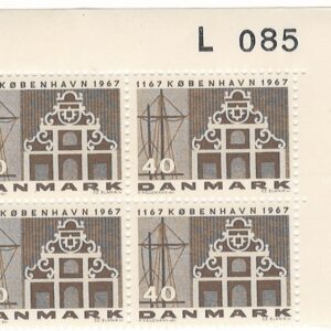 4-blok 40 øre dk-0455 L085