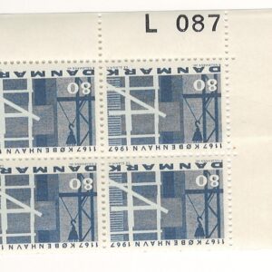 4-blok 80 øre dk-0457 L087