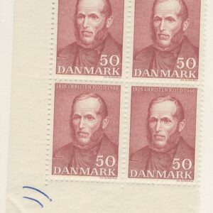 4-blok 50 øre dk-0444