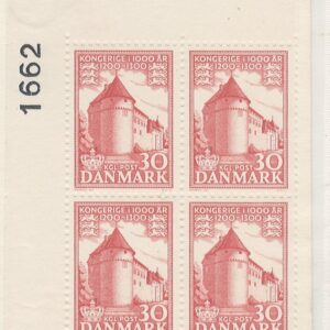 4-blok 30 øre dk-0349 1662
