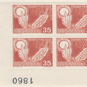 4-blok 35 øre dk-0412 1860