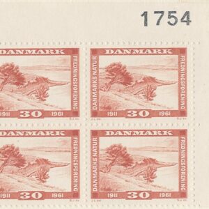4-blok 30 øre dk-0392 1754