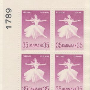 4-blok 35 øre dk-0377 1786