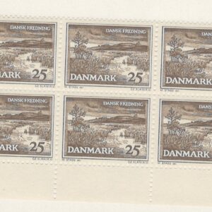 10-blok 25 øre dk-0428 1924