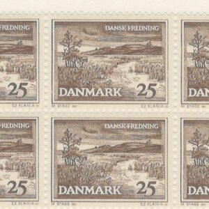 10-blok 25 øre dk-0428