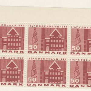 10-blok 50 øre dk-0456 L088