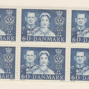 10-blok 60 øre dk-0385 24051960