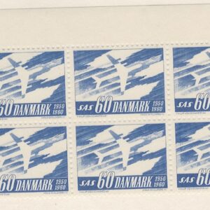 10-blok 60 øre dk-0391 1702