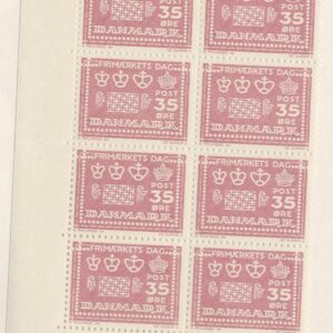 8-blok 35 øre dk-0427 1920