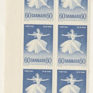 10-blok 60 øre dk-0406 1916