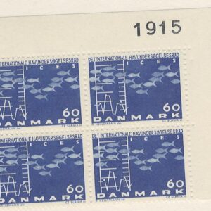 4-blok 60 øre dk-0426 1915