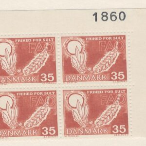 4-blok 35 øre dk-0412 1860