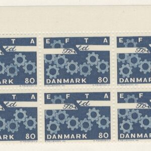 10-blok 80 øre dk-0453 L083