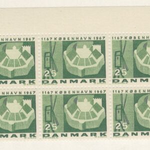 10-blok 25 øre dk-0454 2001