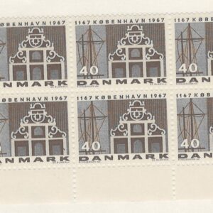 10-blok 40 øre dk-0455 L085