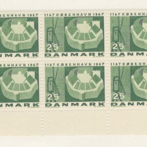10-blok 25 øre dk-0454 2001