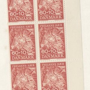 10-blok 60+10 øre dk-0467 L099