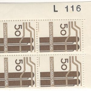 4-blok 50 øre dk-0474 L116