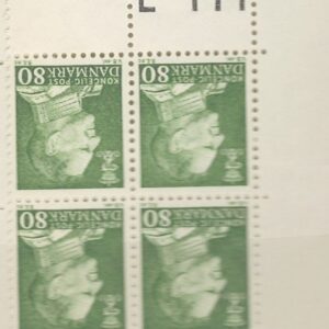 4-blok 80 øre dk-0462 L111
