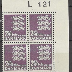 4-blok 2,90 kr dk-0470 L121