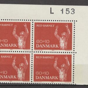 4-blok 60+10 øre dk-0495 L153