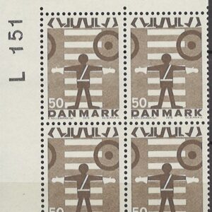4-blok 50 øre dk-0494 L151