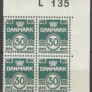 4-blok 30 øre dk-0459 L135