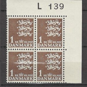 4-blok 1 kr dk-0293 L139