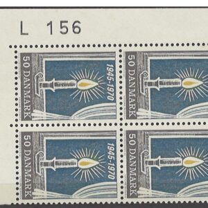 4-blok 50 øre dk-0496 L156