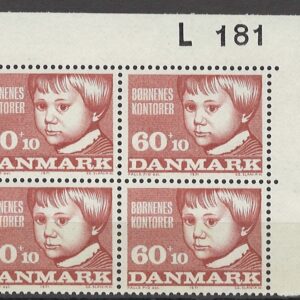 4-blok 60+10 øre dk-0512 L181