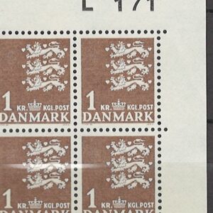 4-blok 1 kr dk-0293 L171