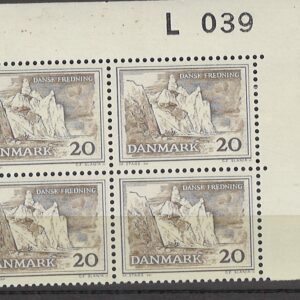4-blok 20 øre dk-0411 L039