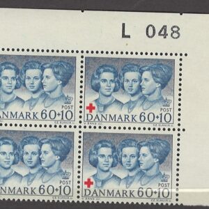 4-blok 60+10 øre dk-0425 L048