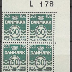 4-blok 30 øre dk-0459 L178