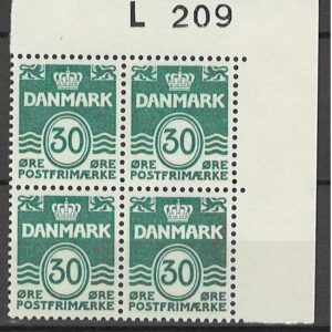 4-blok 30 øre dk-0459 L209