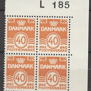 4-blok 40 øre dk-0514 L185