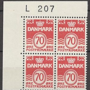 4-blok 70 øre dk-0527 L207