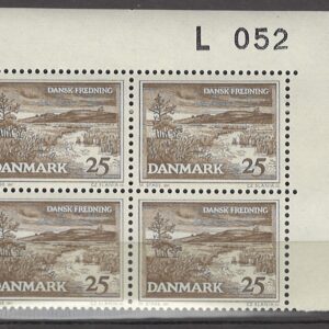 4-blok 25 øre dk-0428 L052