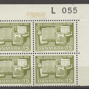 4-blok 15 øre dk-0429 L055