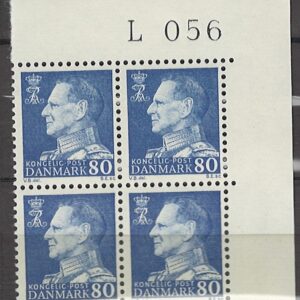 4-blok 80 øre dk-0433 L056