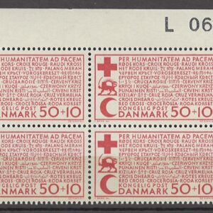 4-blok 50+10 øre dk-0441 L066