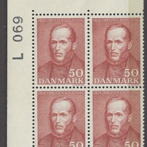 4-blok 50 øre dk-0444 L069