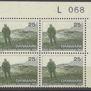 4-blok 25 øre dk-0443 L068